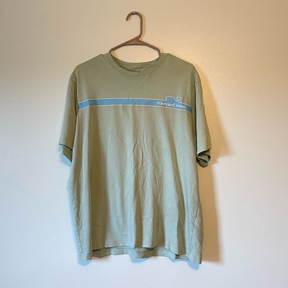 Vineyard Vines Men’s Seafoam/Aqua Green Short Sleeve Shirt